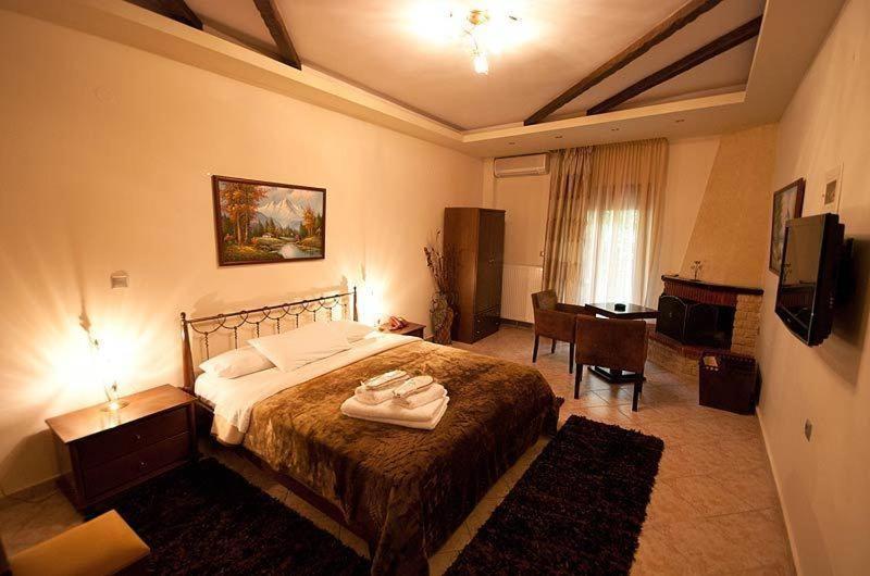 Nostos Hotel Káto Loutrákion Habitación foto